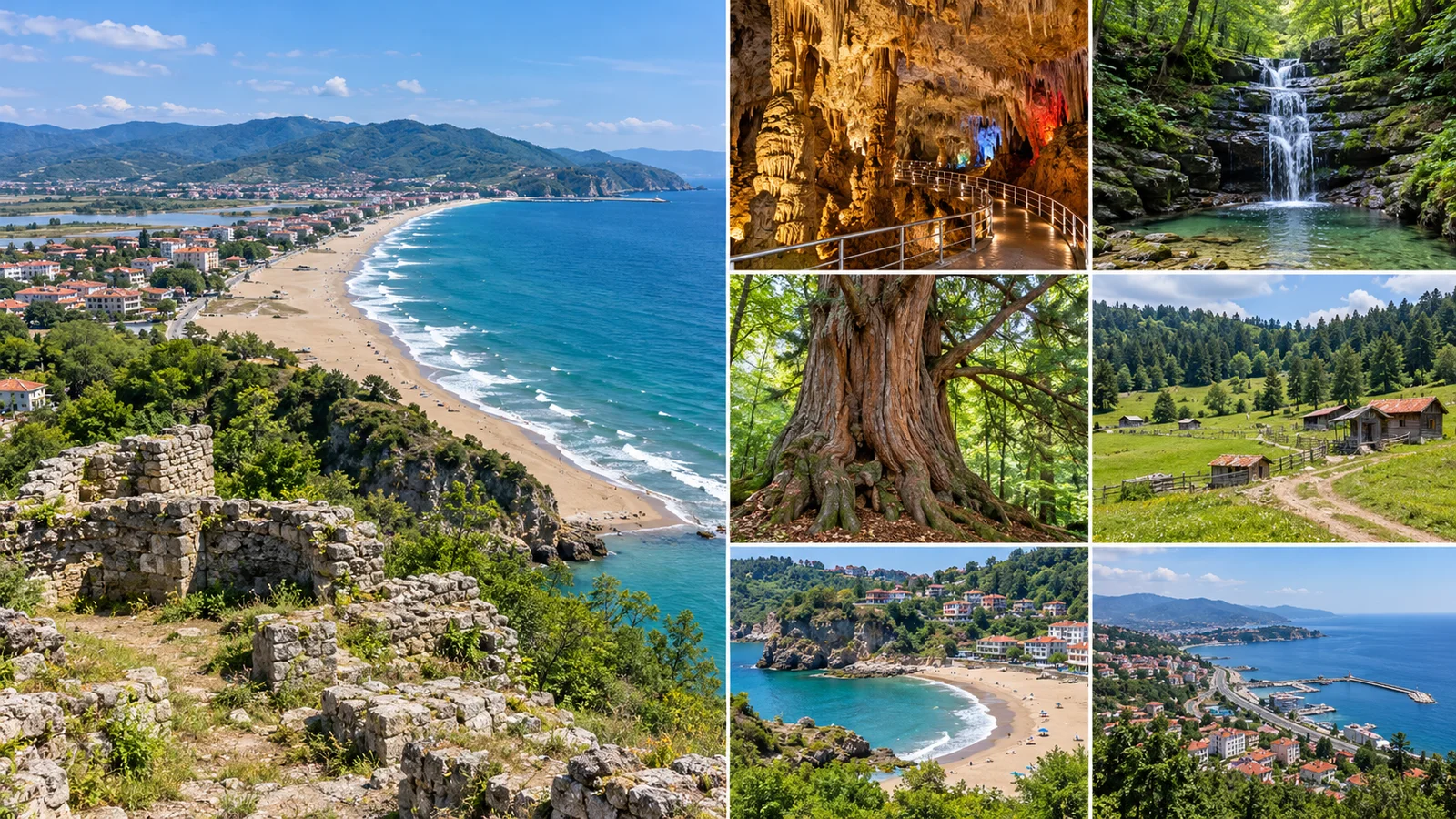 Zonguldak’s Natural Wonders: 7 Beautiful Places from the Black Sea Coast to the Underground