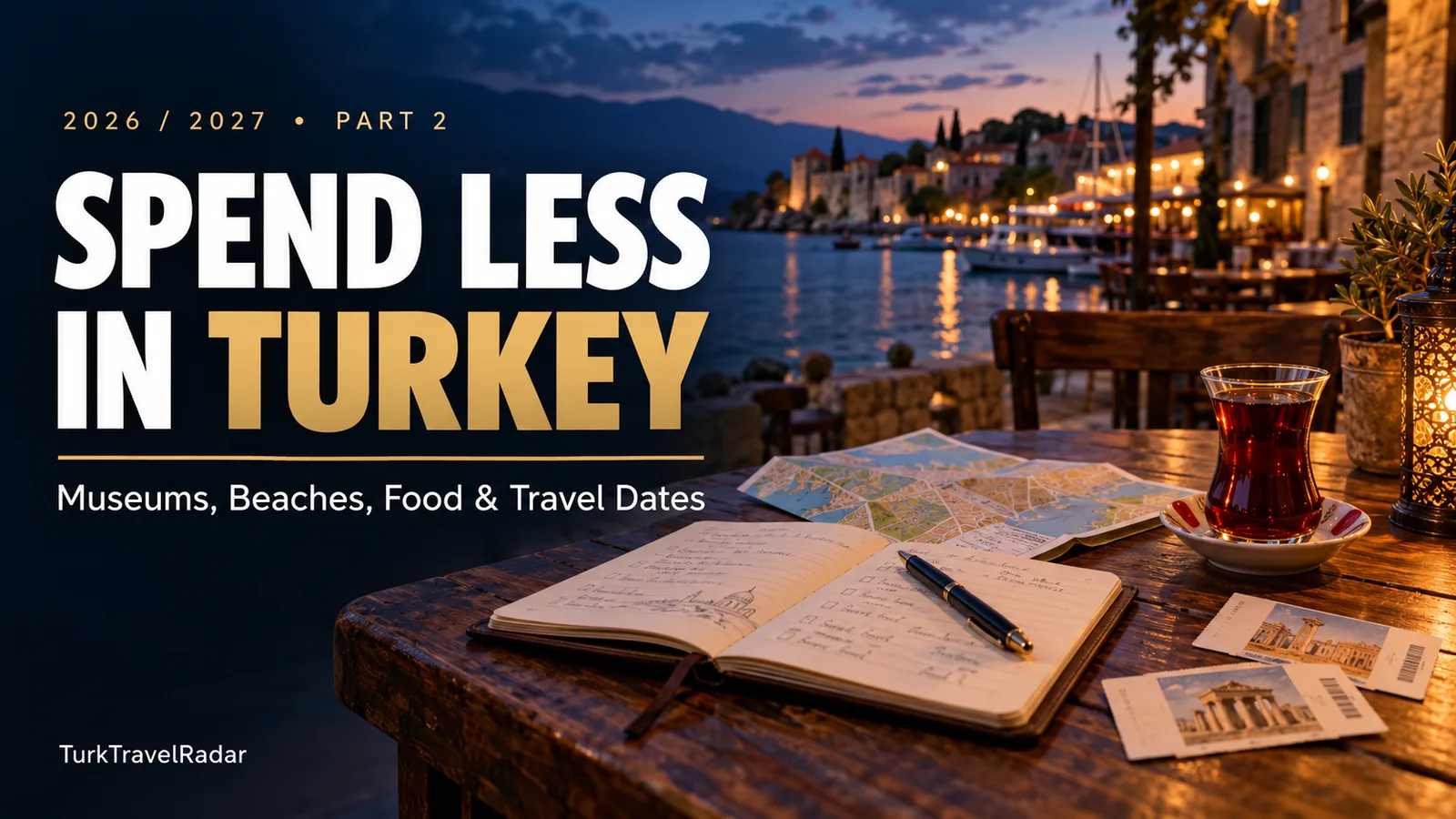 How to Spend Less in Turkey in 2026–2027: Museums, Beaches, Food and Travel Dates