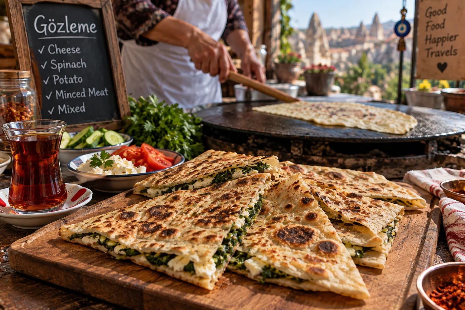 What Is Gözleme? Türkiye’s Traditional Griddle-Baked Flatbread