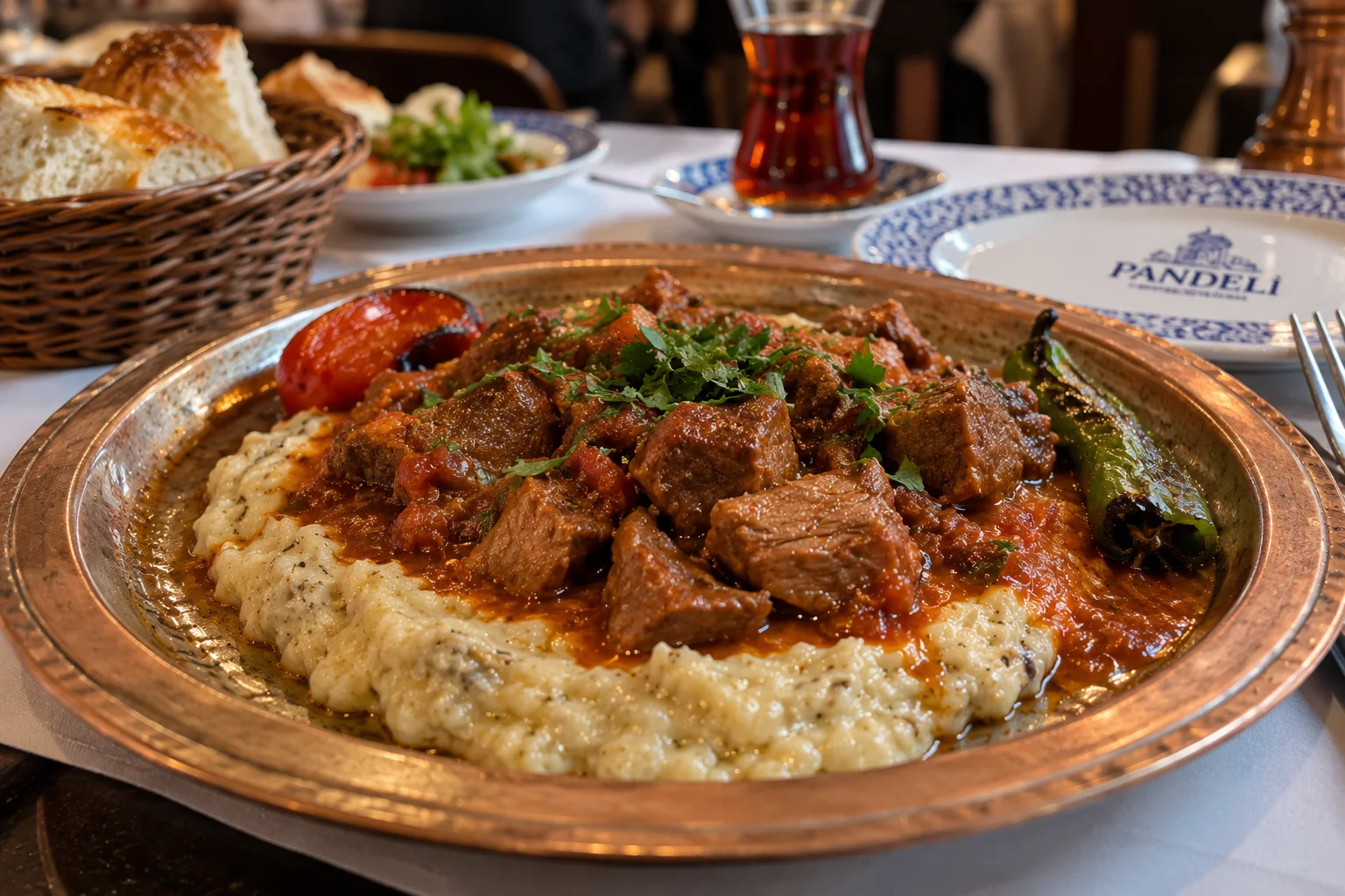 A Turkish Dish Fit for Sultans — A Sultan's Delight: Hünkar Beğendi with Smoky Eggplant and Tender Lamb