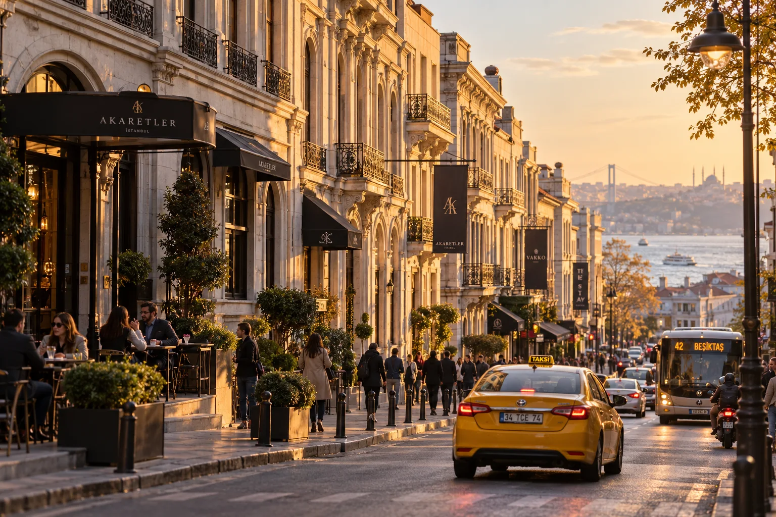 Akaretler and Dolmabahçe: From the Row Houses to the Palace Gates