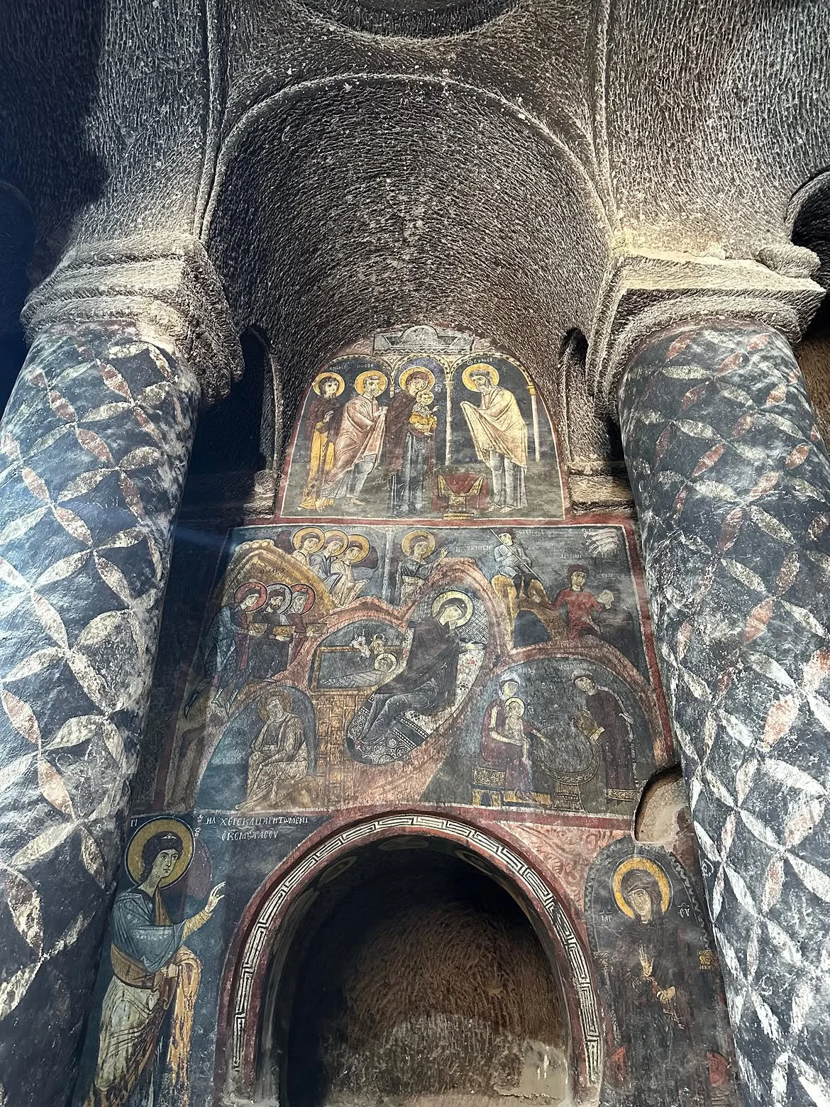Gümüşler Monastery, Niğde: A Rock-Cut Courtyard and the “Smiling Virgin Mary
