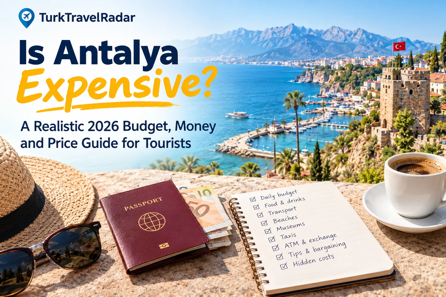 Is Antalya Expensive? A Realistic 2026 Budget, Money and Price Guide for Tourists