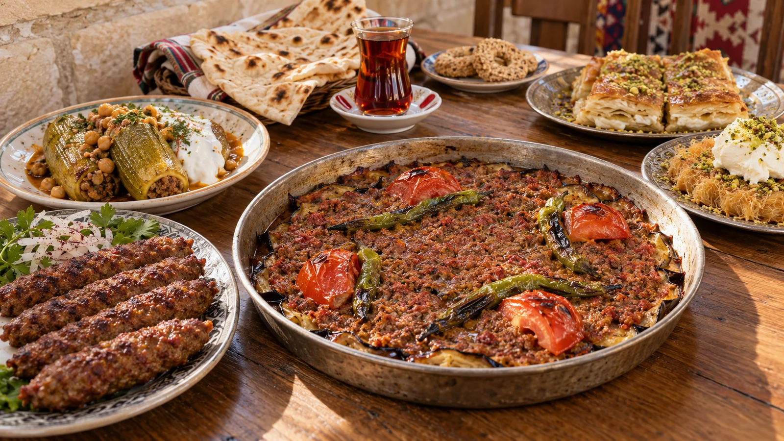 What to Eat in Kilis: From Oven-Baked Tava to Syrupy Katmer