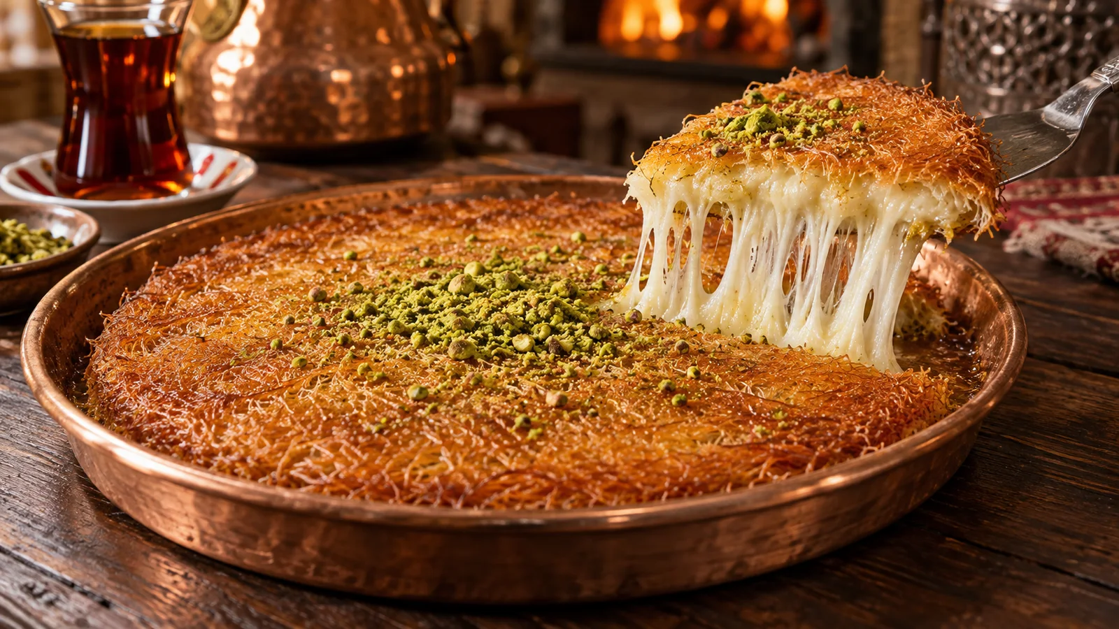 Künefe: Türkiye’s Crispy, Syrupy and Irresistibly Cheesy Dessert