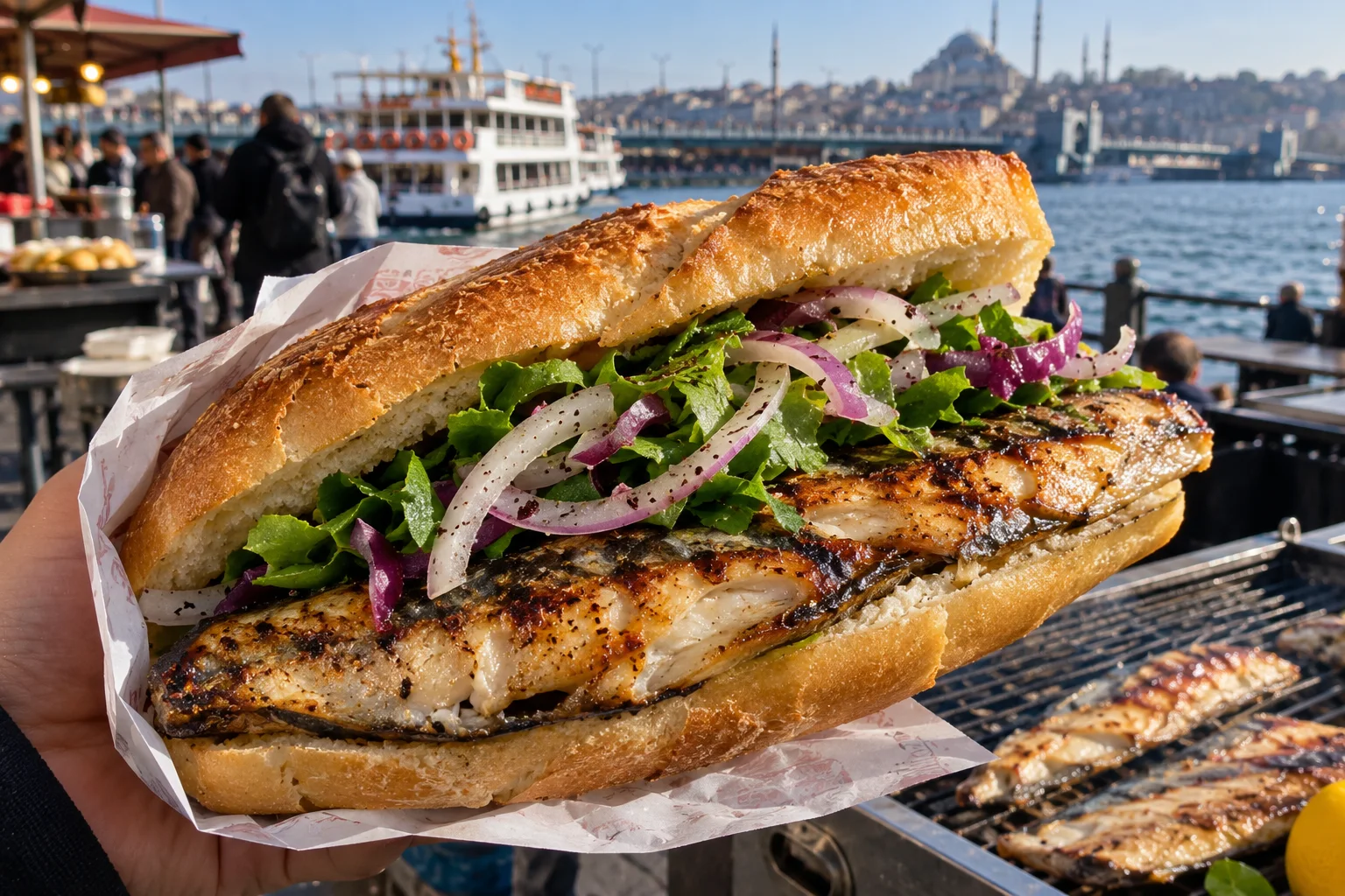 Balık Ekmek in Istanbul: The Famous Turkish Fish Sandwich Worth Crossing the Bridge For