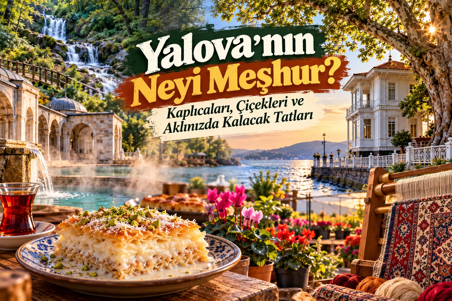 What Is Yalova Famous For? Thermal Springs, Flowers and Flavours to Remember