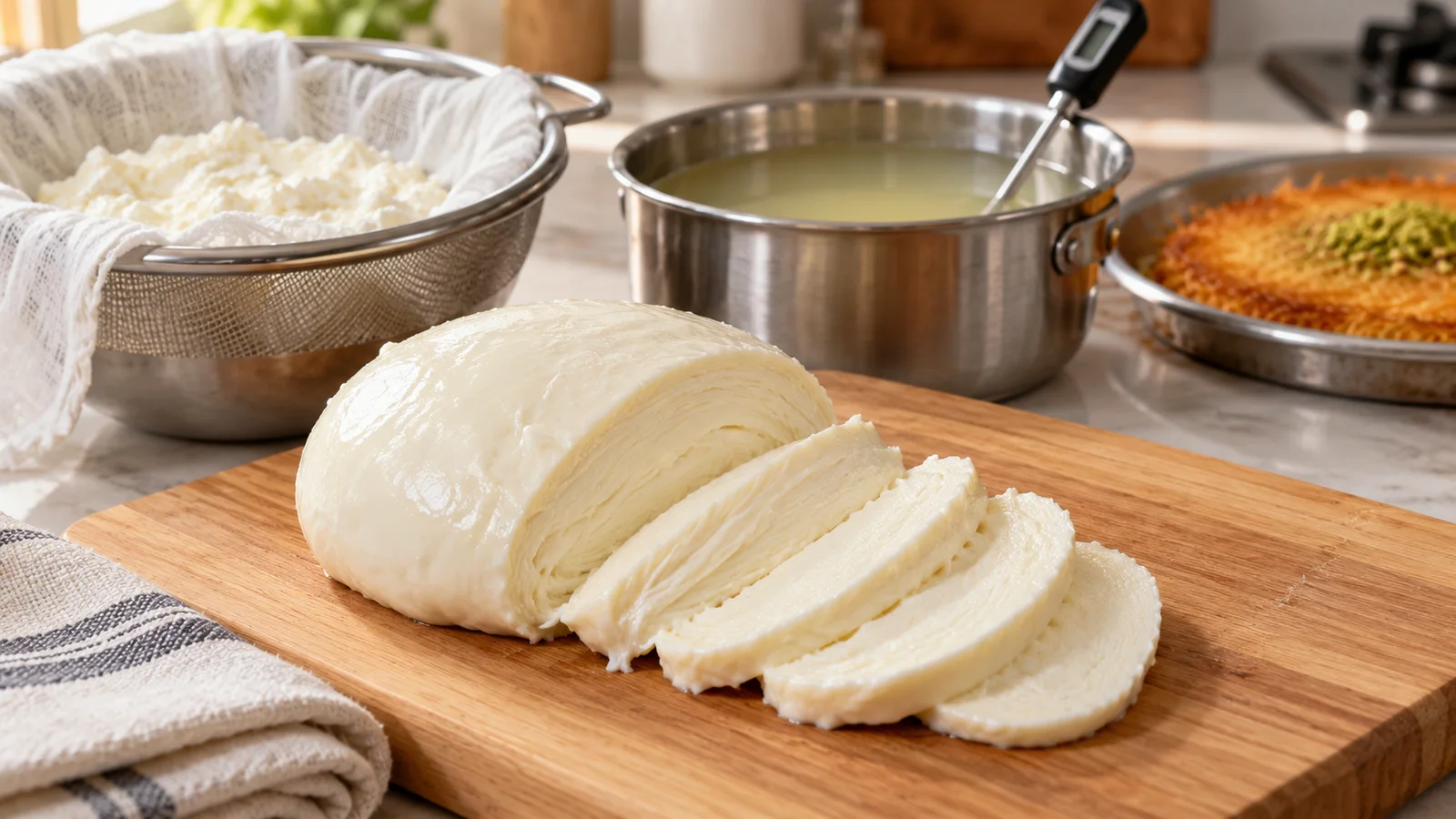 What Is Künefe Cheese? How to Make an Unsalted Cheese Alternative at Home