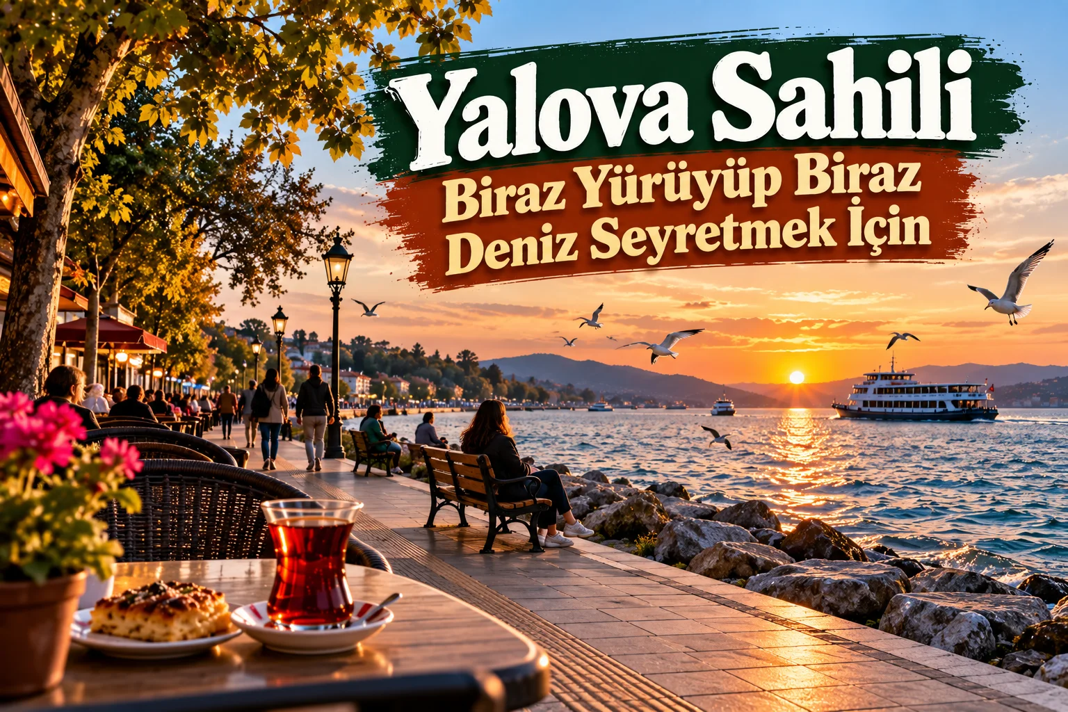 Yalova Waterfront: Time for a Walk and a View of the Sea