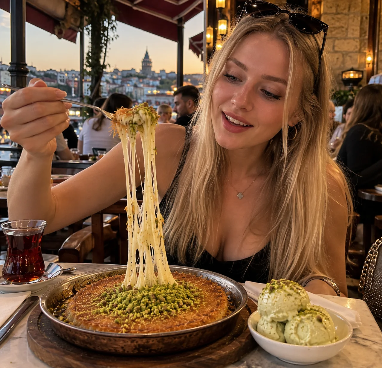 Must-Try Turkish Foods: Künefe, the Hot Cheese Dessert You Can Hear Before You Taste