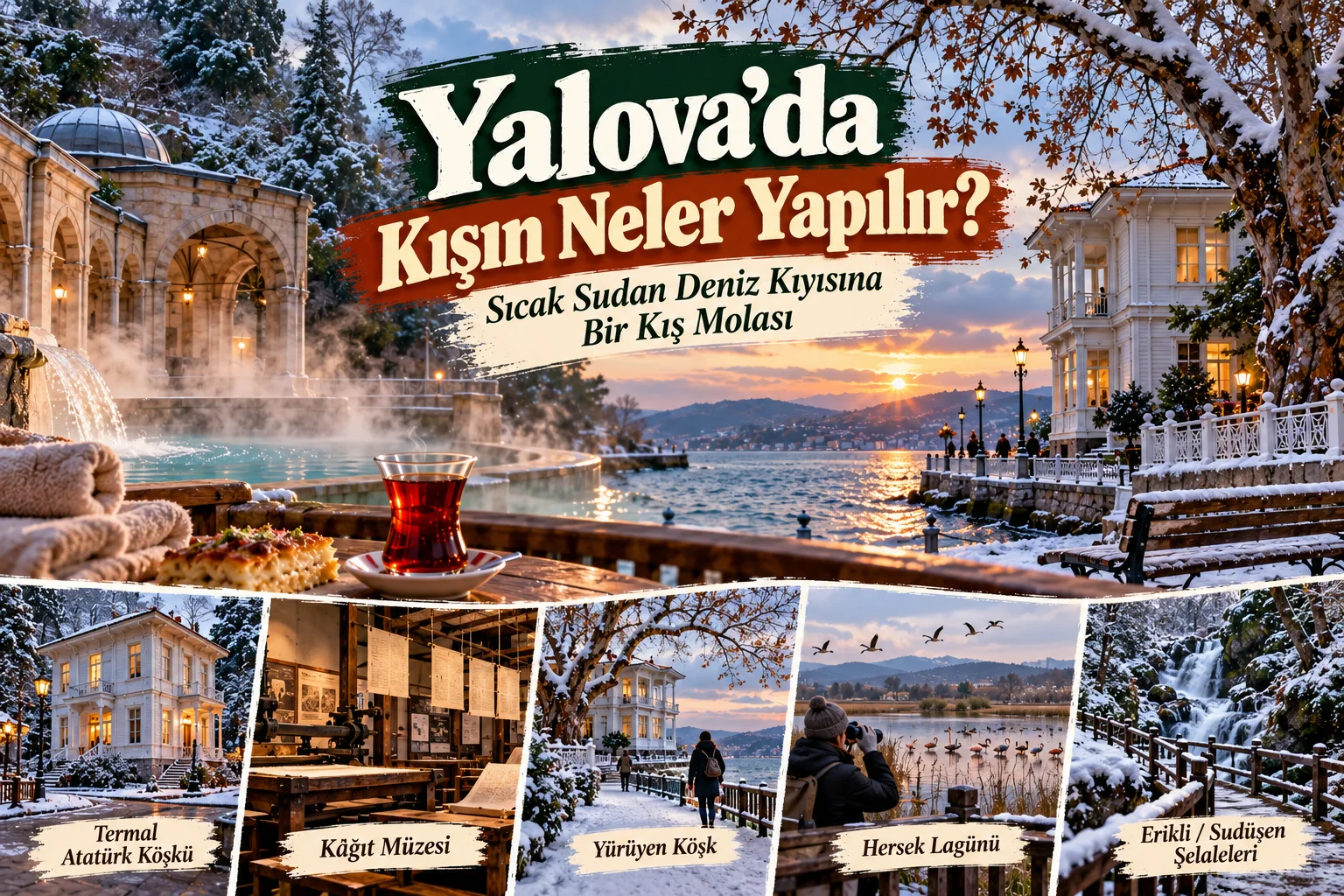 Things to Do in Yalova in Winter: Thermal Baths, Coastal Walks and Time to Unwind