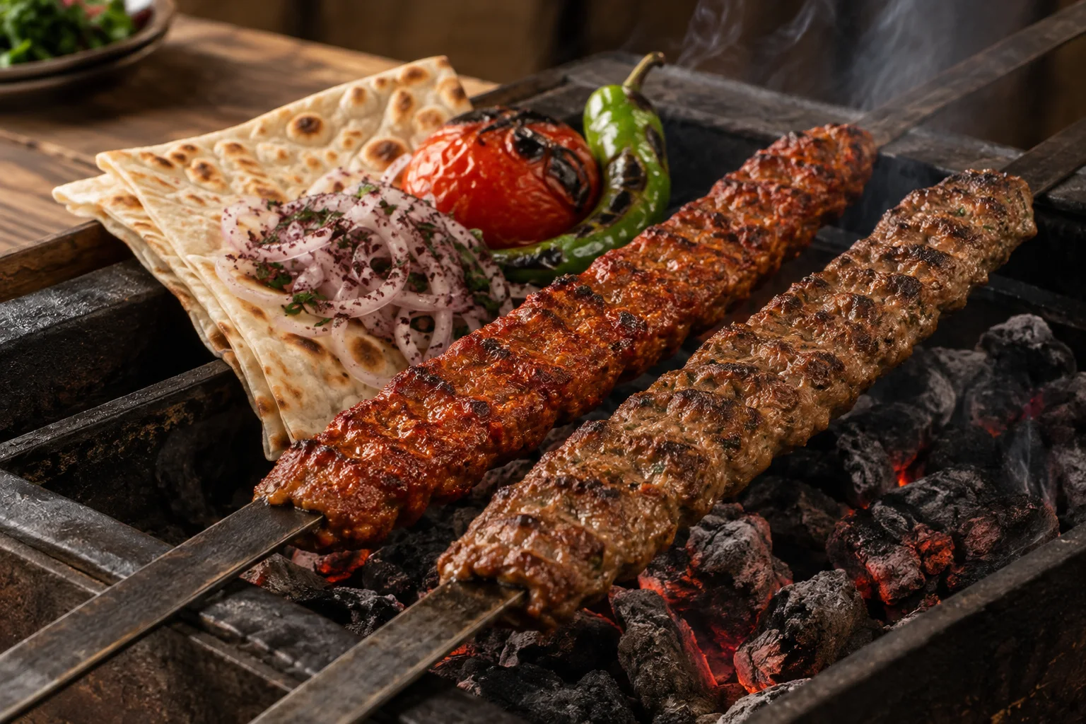 Adana & Urfa Kebab: The Perfect Dance of Fire, Blade, and Meat
