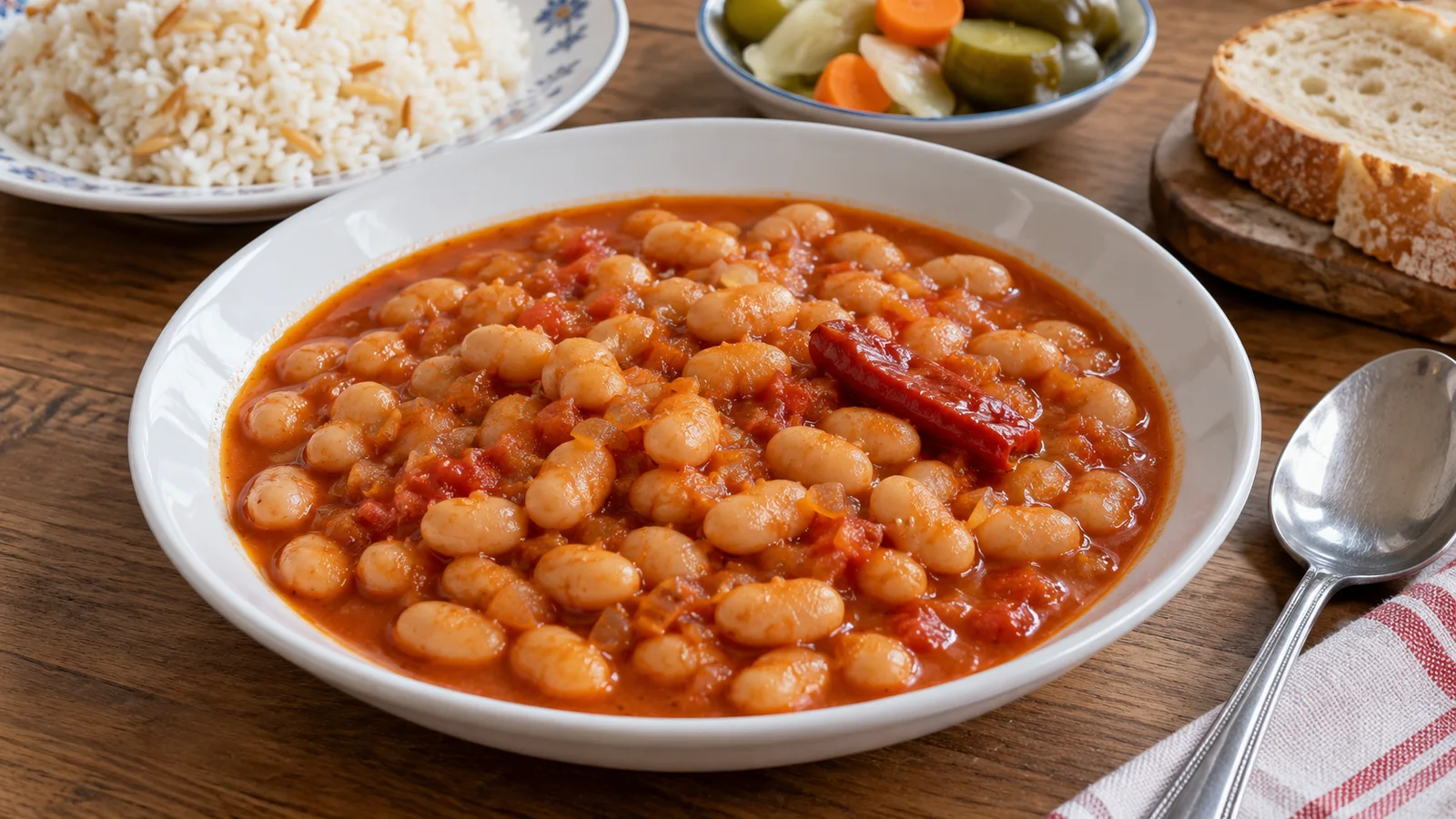 Turkish White Bean Stew (Kuru Fasulye): A Hearty Meat-Free Recipe