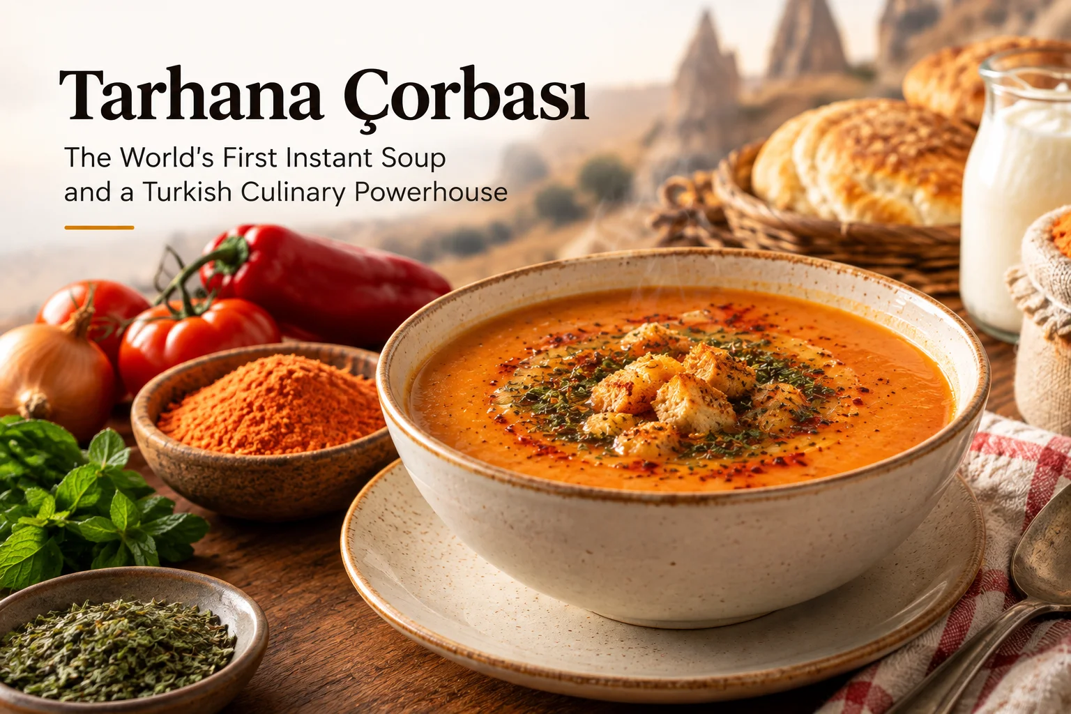 Tarhana Çorbası: The World's First Instant Soup and a Turkish Culinary Powerhouse