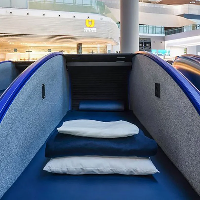 What Are These Unusual Cabins Inside Istanbul Airport?