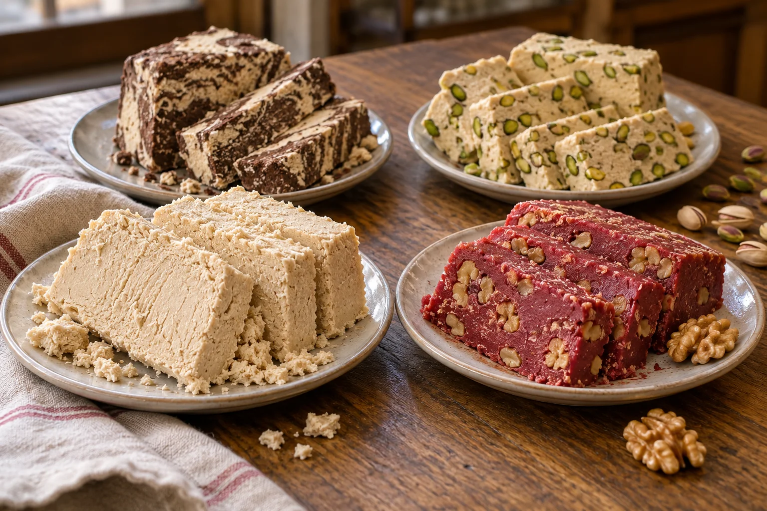 Uşak Helva: Rich Sesame Flavour That Crumbles and Melts