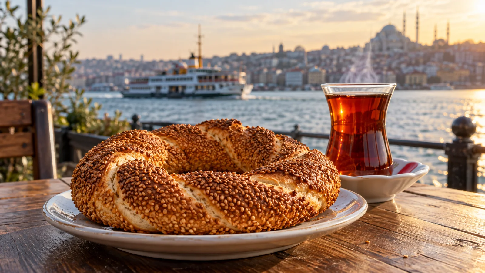 Simit: Türkiye’s Crispy, Sesame-Covered Street Food