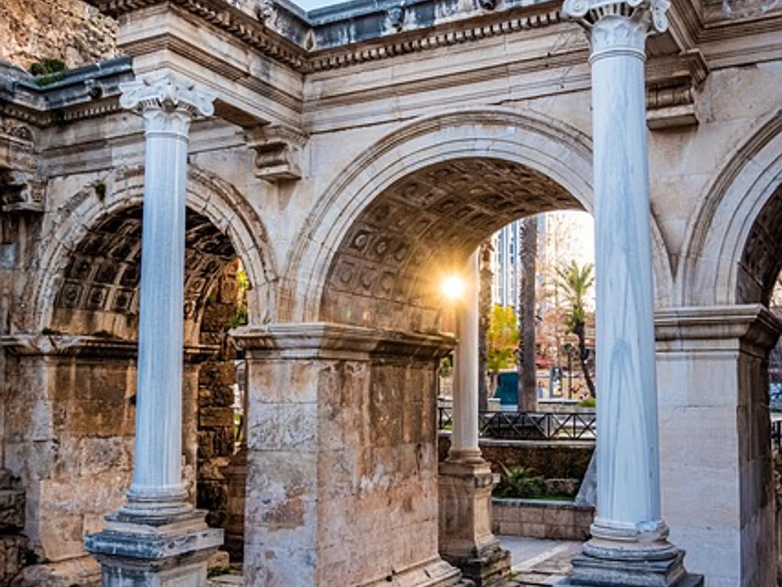 Hadrian's Gate in Antalya
