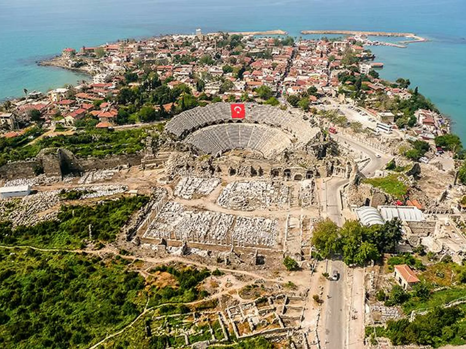 Side Ancient City in Antalya