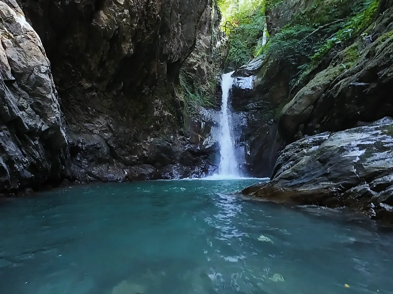 Serindere Canyon in Kocaeli