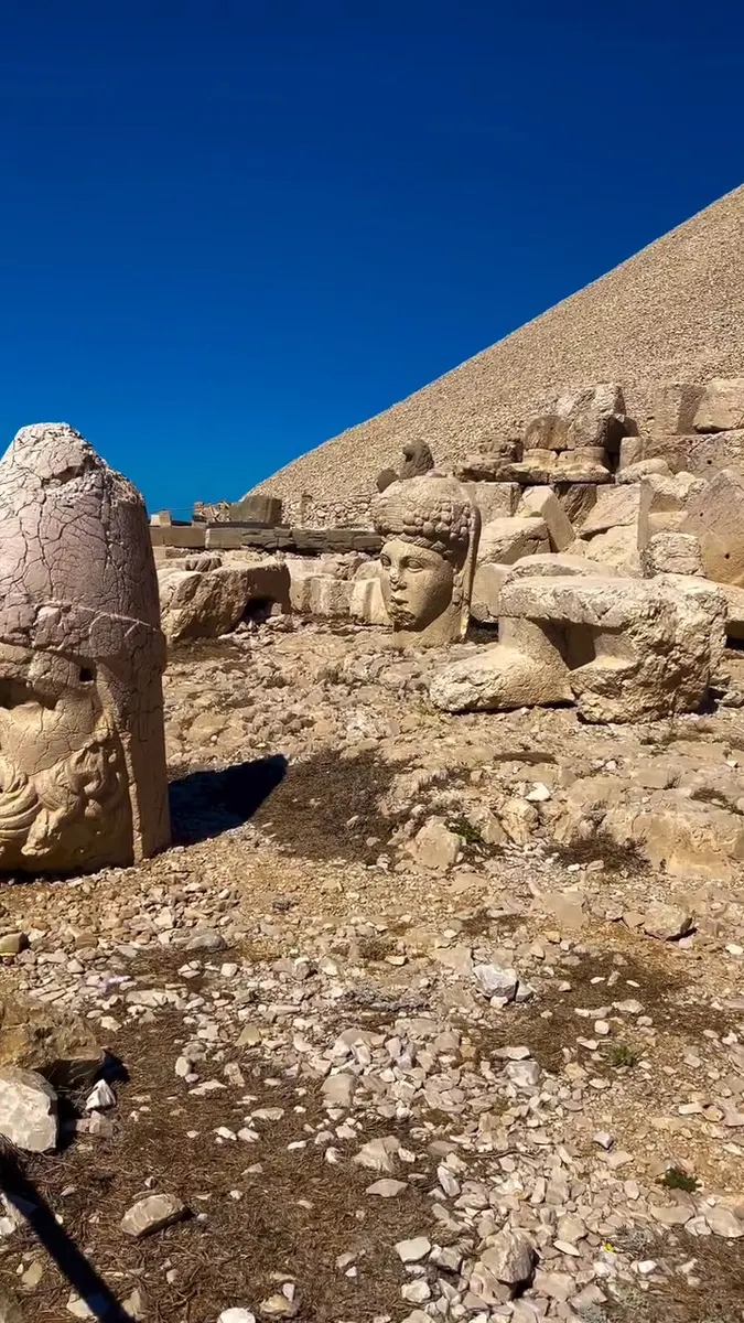 Nemrut Dagi Archaeological Site -Nemrut Dağı Ören Yeri in Adıyaman