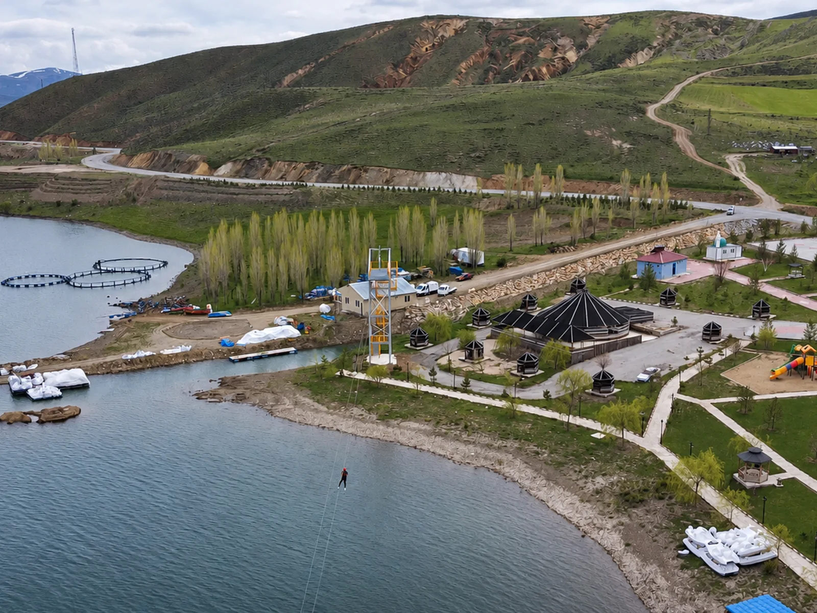 Demirözü Reservoir in Bayburt