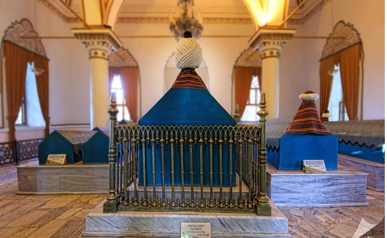 Tombs of Osman Gazi and Orhan Gazi in Bursa