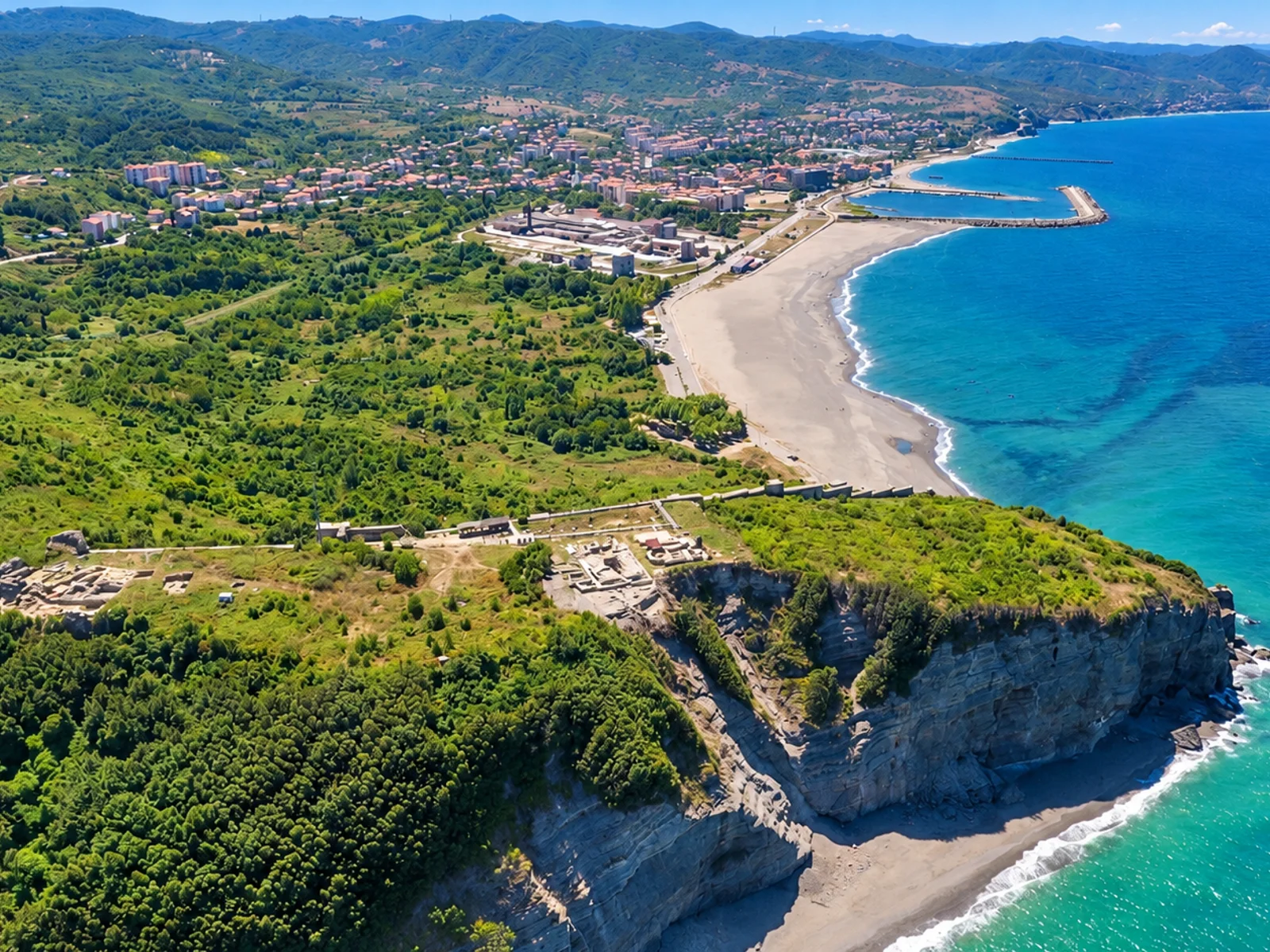 Filyos Castle and Coastal Views in Zonguldak