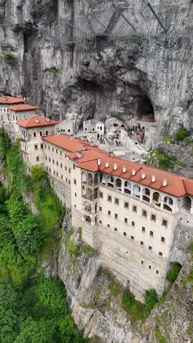 Sumela Monastery (Sümela Manastırı) in Trabzon
