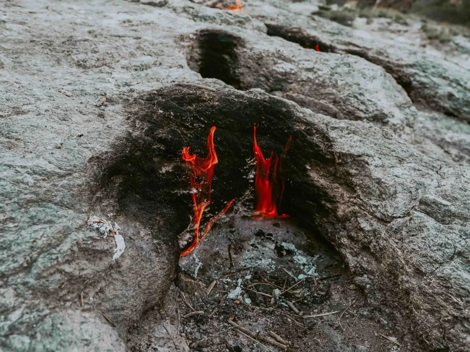 Chimaera Flames in Antalya
