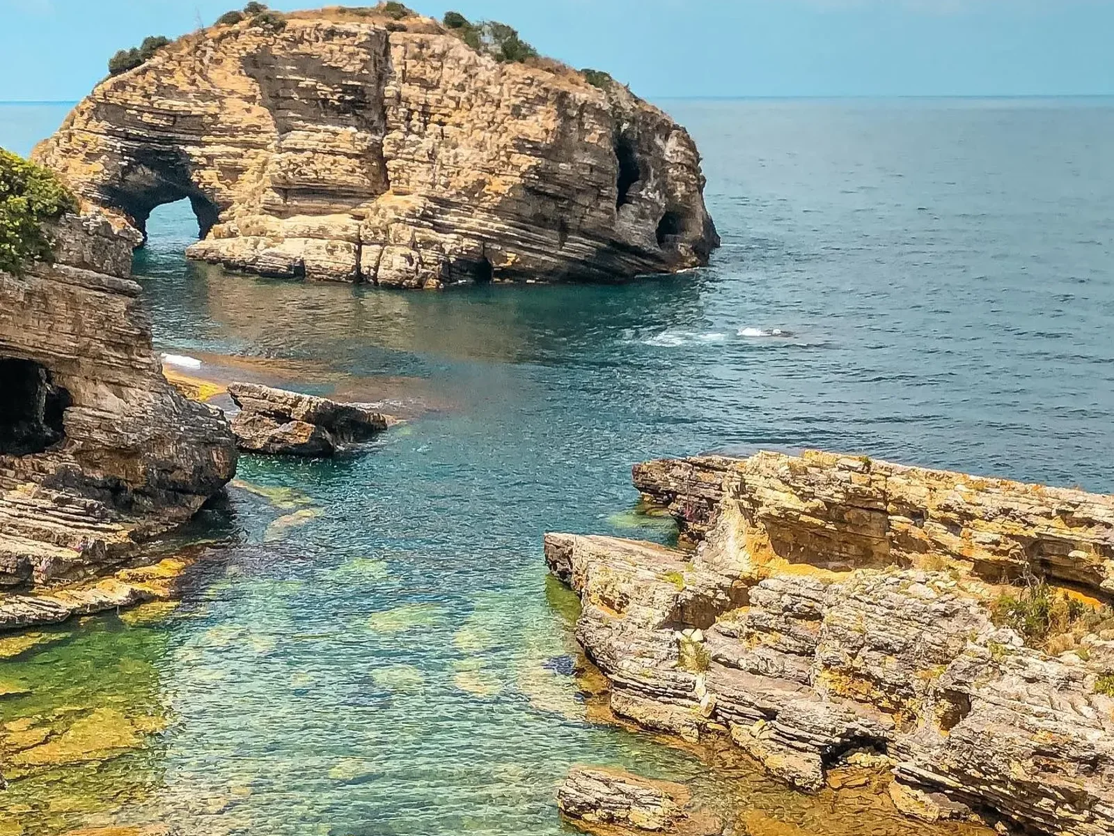 Sardala Bay and Cennet Natural Pool in Kocaeli