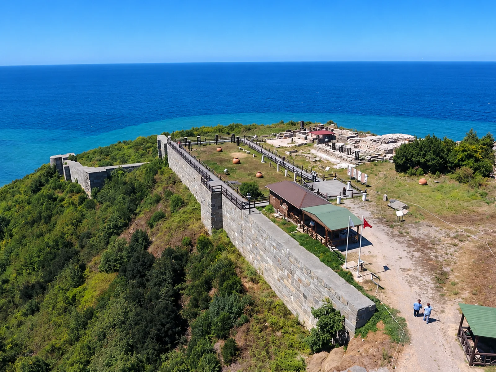 Filyos Castle and Coastal Views in Zonguldak