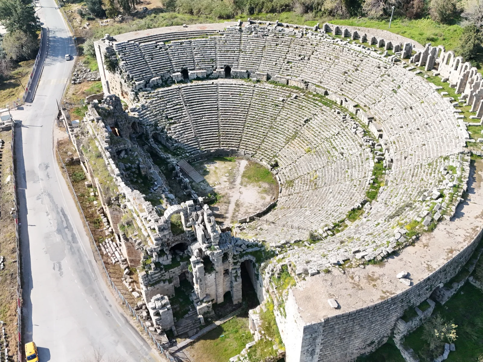 Perge Ancient City in Antalya